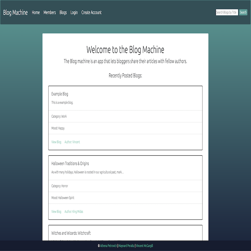 BlogMachine